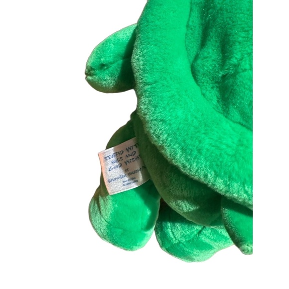 BUILD-A-BEAR WORKSHOP Plush Green Yellow Turtle Zipper Pocket Cuddly Toy - Picture 5 of 5